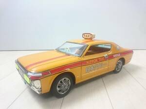 日本タクシー 日タク クラウン アオシン ブリキビンテージ アンティーク 玩具 車 自動車 K1