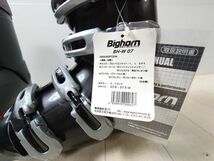 未使用保管品 BIGHORN 27.0-27.5cm スキーブーツ P.ブラック BH-W 07 ソール長 316mm 元箱なし #F1SK1_画像7