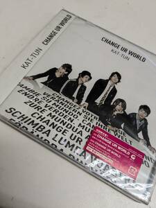 【FCD-3-45】新品/サンプル/見本盤　 KAT-TUN / CHANGE UR WORLD : CD+DVD , JACA-5247～8