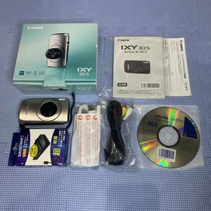 【美品】Canon キャノン IXY 30S コンパクトデジタルカメラ シルバー