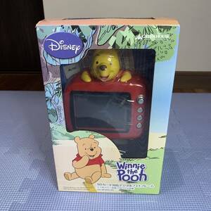 GREEN HOUSE グリーンハウス SDカード対応デジタルフォトフレーム GH-DF35TV-PO Winnie the Pooh くまのプーさん FMラジオ 動画再生