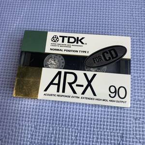 【未使用】TDK AR-X 90 2本 カセットテープ AR-X90X2G