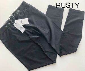  men's F[ new goods ]RUSTY sport under wear leggings black men's surf pants sport la stay inner for man spats 