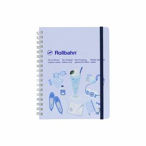 ｢新品未開封品｣ ロルバーン ポケット付きLサイズ フェイブ ブルー 完売商品 Rollbahn リングノート