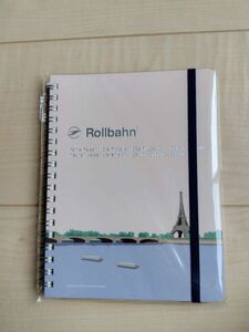 ｢新品未開封品｣ ロルバーン ポケット付きLサイズ パリルーヴル店限定 ライトピンク Rollbahn リングノート