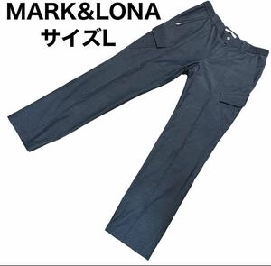 MARK&LONA マークアンドロナ　ストレッチ　パンツ　スラックス　ゴルフ　スカル　6ポケット　