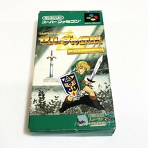 ゼルダの伝説　神々のトライフォース【箱・説明書付き】♪動作確認済♪３本まで同梱可♪　SFC　スーパーファミコン_画像1