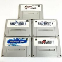 ファイナルファンタジー４・５・６ バハムートラグーン クロノトリガー　♪動作確認済♪５本まで同梱可♪　SFC　スーパーファミコン_画像1