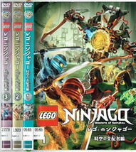 No2_00181 中古DVD まとめ売り レゴ?ニンジャゴー-時の支配者編- 全3巻_画像1