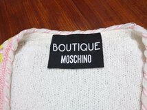 ブティック・モスキーノ Boutique Moschino ジャケット ノーカラージャケット 白 36 KQ5245105 ZEIZIOMK_画像5