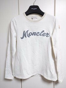 モンクレール MONCLER Tシャツ ロングTシャツ MAGLIA T-SHIRT 白 14 164cm D29548068850 87275 ZEIZIOMK