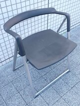 【直接引取可】Cassina ixc. カッシーナ イクスシー BRONX ブロンクス 1010 フォールディングチェア 椅子 ZAOZIBHT_画像2