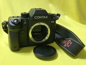 フィルムカメラ　CONTAX コンタックス 「N１」ボディ #015719 ＋　ストラップ付き