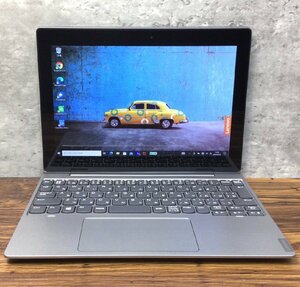 1円～ ●LENOVO IdeaPad D330 / Celeron Ｎ4000 (1.10GHz) / メモリ 4GB / eMMC 64GB / 10.1型 WXGA (1280×800) / Windows10 Pro 64bit