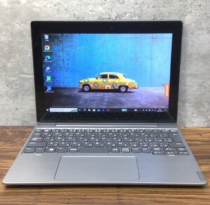 1円～ ●LENOVO IdeaPad D330 / Celeron Ｎ4000 (1.10GHz) / メモリ 4GB / eMMC 64GB / 10.1型 WXGA (1280×800) / Windows10 Pro 64bit