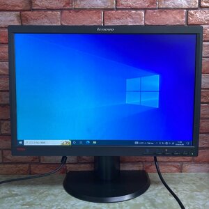 1円～ ●LENOVO　ThinkVision　LT2252p　22インチ　ワイドモニター　WSXGA+　1680x1050　周辺機器　液晶モニター