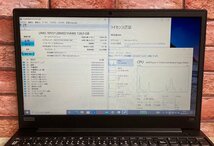 1円～ ●LENOVO THINKPAD E595 / Ryzen 5 3500U (2.10GHz) / メモリ 8GB / NVMe SSD 128GB / 15.6型 HD (1366×768) / Windows10 Pro 64bit_画像4