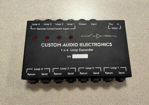 CUSTOM AUDIO ELECTRONICS １×４ Loop Expander