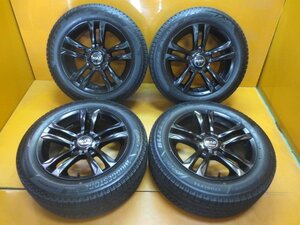 ☆スピスタ☆スタッドレスセット MAK ブラック塗装品 BMW 3シリーズ　205/55R16　7J　+35　120-5　4本　R16994ST 中古 21