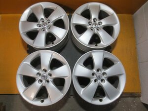 ☆スピスタ☆ホイール　トヨタ純正　30系プリウス　17インチ　7J　+50　100-5　4本　中古　R175112H