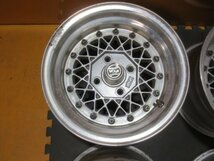 ☆スピスタ☆ホイール　RAYS VOLK メッシュ　旧車　14インチ　7/7.5　+3/+0　114.3-4　4本　中古　R145229Ｈ_画像2