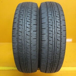 ☆スピスタ☆タイヤ ダンロップ ENASAVE VAN01 195/80R15 107/105LT 2本 中古 15T1812 23の画像1