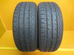 ☆スピスタ☆タイヤ　ブリヂストン　LUFT　RVⅡ　215/55R17　2本　中古　17T873　21