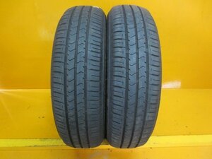 ☆スピスタ☆タイヤ　ブリヂストン　ECOPla NH100C　155/65R14　2本　中古　14T1270　21