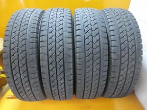 ☆スピスタ☆スタッドレスタイヤ　ブリヂストン　BLIZZAK VL1　195/80R15　107/105LT　4本　中古　15ST1824　18