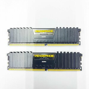 2枚組 VENGERNCE LPX DDR4 Gen6 i5/7 16GB (2×8GB) 2133MHz CMK16GX4M2A2133C13 メモリ 中古 デスクトップパソコン用 B2401Z240 1円～