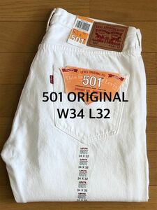 Levi's 501 ORIGINAL FIT W34 L32