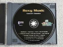 ●美品CD Roxy Music/ロキシー・ミュージック『Concert Classics』●輸入盤/Bryan Ferry/Andy Mackay/Phil Manzanera_画像3