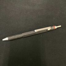 FBe449A06 rotring ロットリング ボールペン GmbH・D-22510 トリオ ラバ ドイツ製 ケース付き_画像2