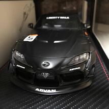 ignition Model イグニッションモデル IG2652 1/18 LB-WORKS TOYOTA SUPRA (A90) リバティーウォーク 加藤渉フィギュア付 LBWK スープラ_画像5