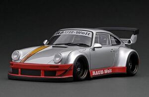 ignition model イグニッションモデル IG2480 1/18 RWB PORSCHE 930 Silver/Red RAUH-Welt BEGRIFF ポルシェ 911 中井 啓　ラフ・ヴェルト