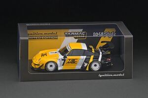 ignition model イグニッションモデル IG1956 1/18 RWB PORSCHE 993 黒/黄 Tarmac限定コラボモデル RAUH-Welt BEGRIFF ポルシェ 911 中井啓