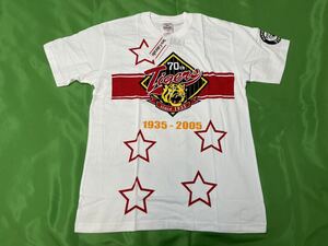 未使用品　阪神タイガース　７０th　Tシャツ　サイズL　タグ付き　③