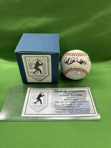 MLB Seattle * Mali na-zichi low #51 with autograph ball 200×9ichi low tent gram certificate attaching [23]