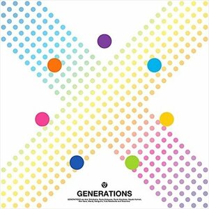 【新品未開封】 GENERATIONS from EXILE TRIBE / X（CD+Blu-ray） 限定盤 6p-1266