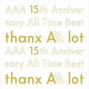 【新品未開封】 AAA / AAA 15th Anniversary All Time Best thanx AAA lot （AL5枚組） 限定盤 6p-1427