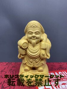 高品質 仏師彫り 大黒天 大黒 大黒様 木彫仏像 財運 金招き 仏教美術 精密彫刻 工芸品