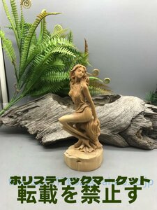 美女 女神 裸婦像 木工細工 稀少珍品 彫刻工芸品 飾り置物