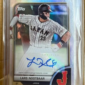 2023 WBC ヌートバー　サインカード　nootbaar auto