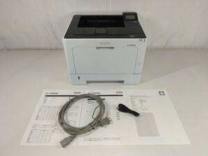 ■動作OK! 印刷枚数17579枚 ★LP-S380DN★ EPSON/エプソン A4モノクロページプリンター 自動両面/USB/LAN