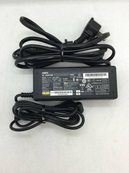 ◇NEC/ノートパソコン用/ACアダプタ/ADP-75RB　A/19V 3.95A 【F2】