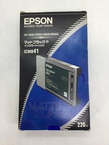 ◇EPSON エプソン 純正インクカートリッジ マットブラック ICMB41 2008/10期限切れ【F2】