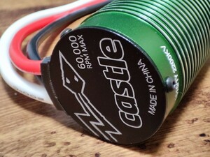 Castle ブラシレスモーター 1515 2200KV 1/8 RCトラック用ブラシレスモーター 16.8V 120A 高強度メタルベアリング 静音 サベージ FLUXなど