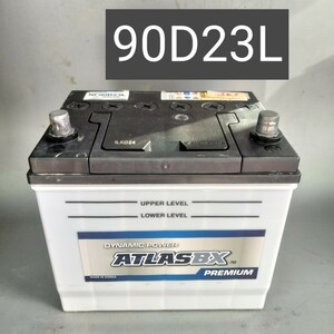 【中古245 送料込み】90D23L/バッテリー/沖縄、離島エリア不可/55D23L/75D23L/80D23L/85D23L/90D23L/95D23L/100D23L/アトラス