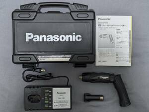 【新品未使用】Panasonic EZ7410 スティックドリルドライバー 3.6V　ケース、充電器、電池パック2個付