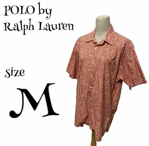 Polo by Ralph Lauren ポロバイラルフローレン☆半袖シャツ 90s 花柄 ADAMS